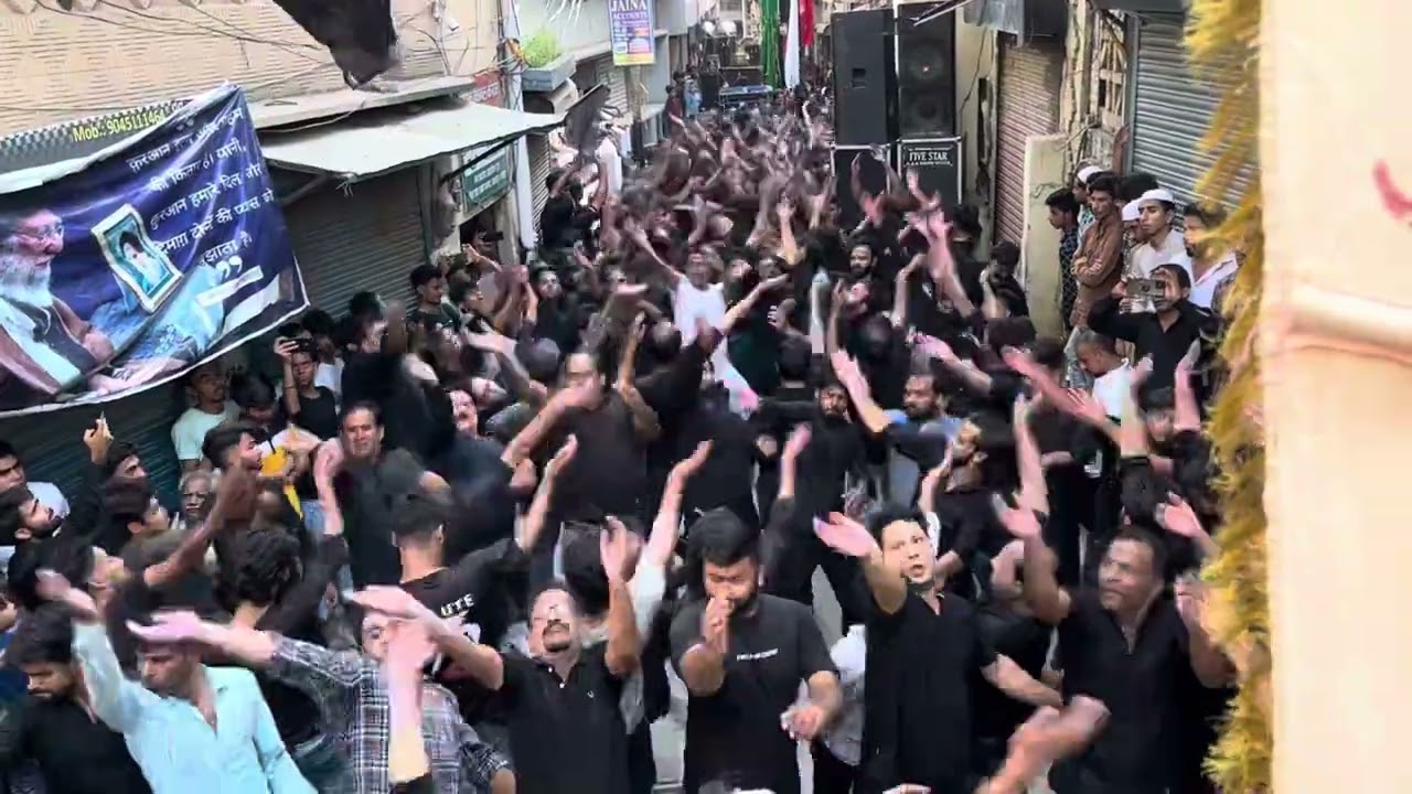 Arbaeen juloos 2023 | Anwar Abbas Zaidi |Bano Baithi Ro Rahi hai| Saharanpur Azadari | Nohay 2023