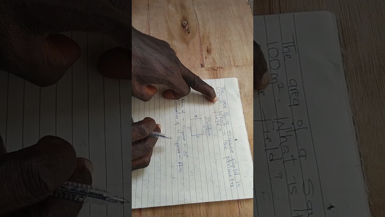 Quick method to Find Perimeter of A Field #viral #maths #education 