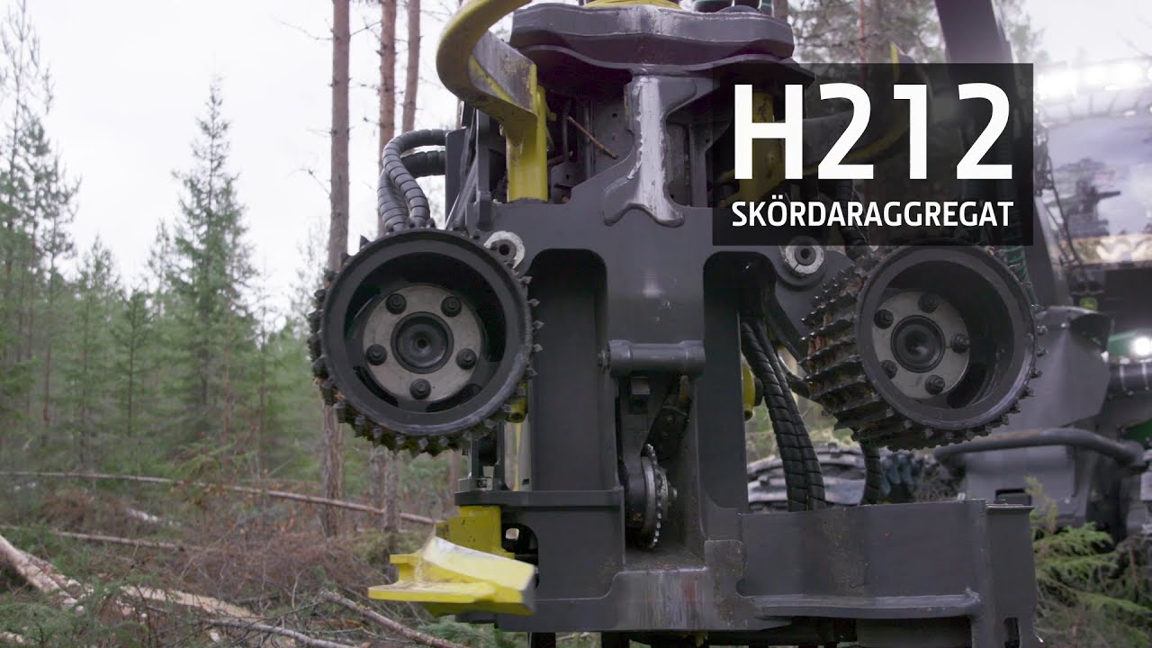 Skördaraggregat H212 för gallring