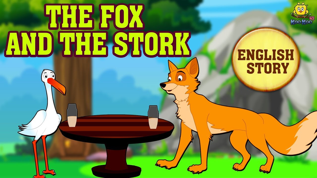 The Fox and the Stork | Stories For Kids In English | Bedtime Stories | Moral Stories | Koo Koo TV