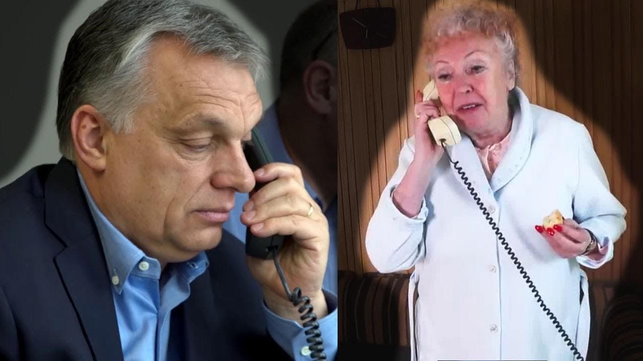 Magdi anyus j&oacute;l kiosztja a telefonbety&aacute;r Orb&aacute;nt