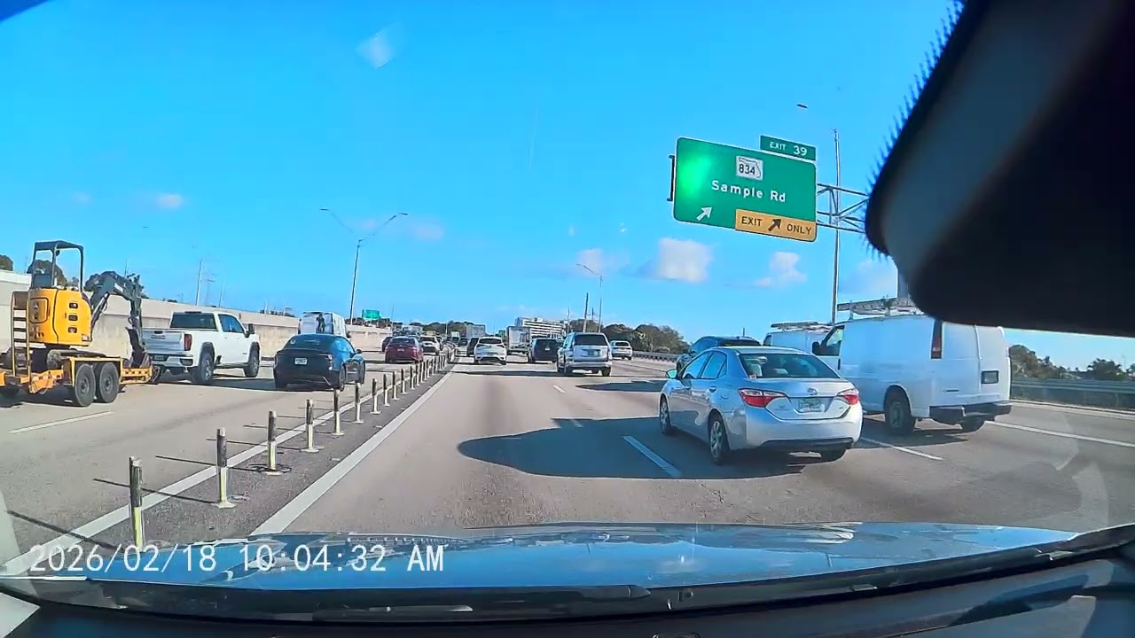 Dashcam Catches the Wildest Thing I’ve EVER Seen on the Highway