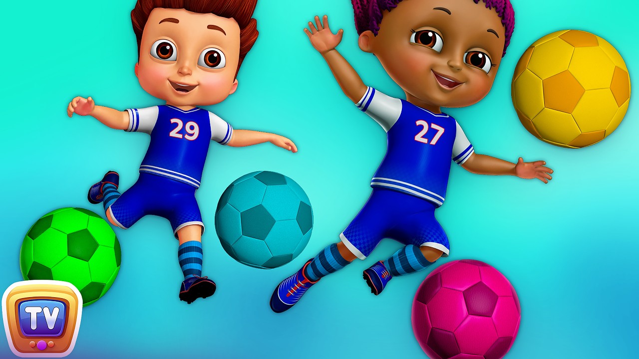 Kids Play Football Match and in the ChuChu TV Funzone Stadium &ndash; Football Goals Funny Moments