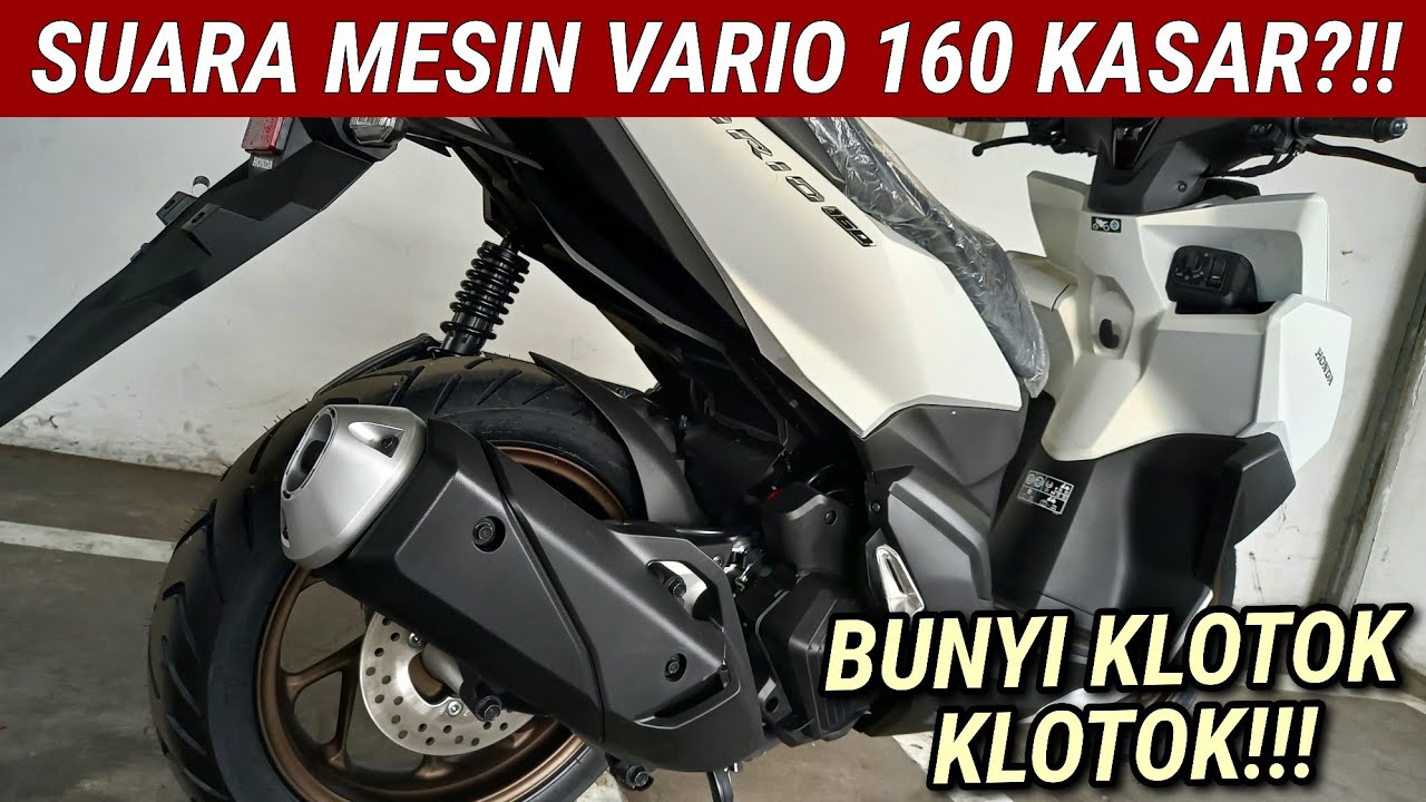 KASAR❓❗SUARA MESIN VARIO 160 ABS