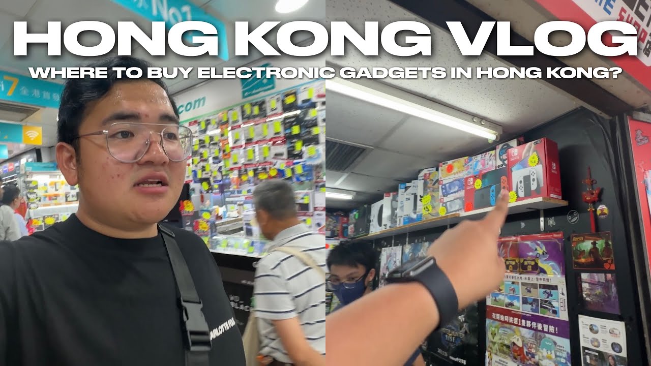 HONG KONG VLOG • Where to Buy Electronic Gadgets in Hong Kong? | Ivan de Guzman