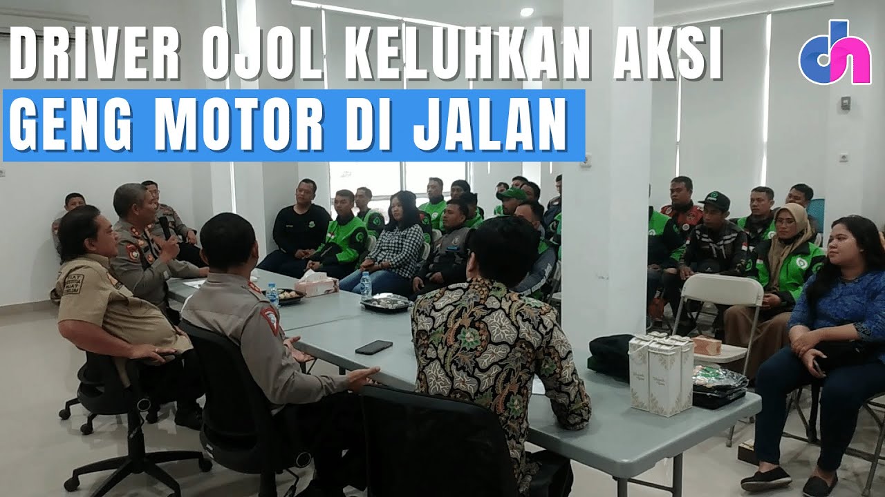Jumat Curhat, Driver Ojol Keluhkan Aksi Geng Motor di Jalan | Diskursus Network