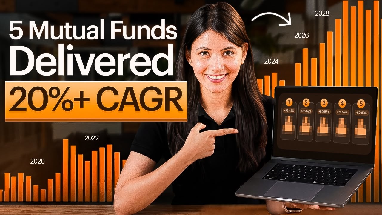 5 Mutual Funds that have delivered 20%+ CAGR