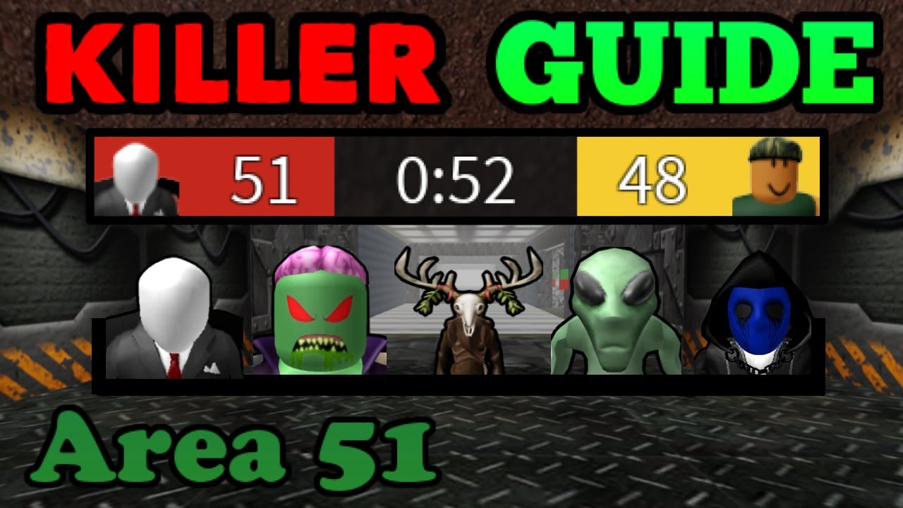 How to WIN As Killers - Roblox Area 51 Killer Mode TIPS
