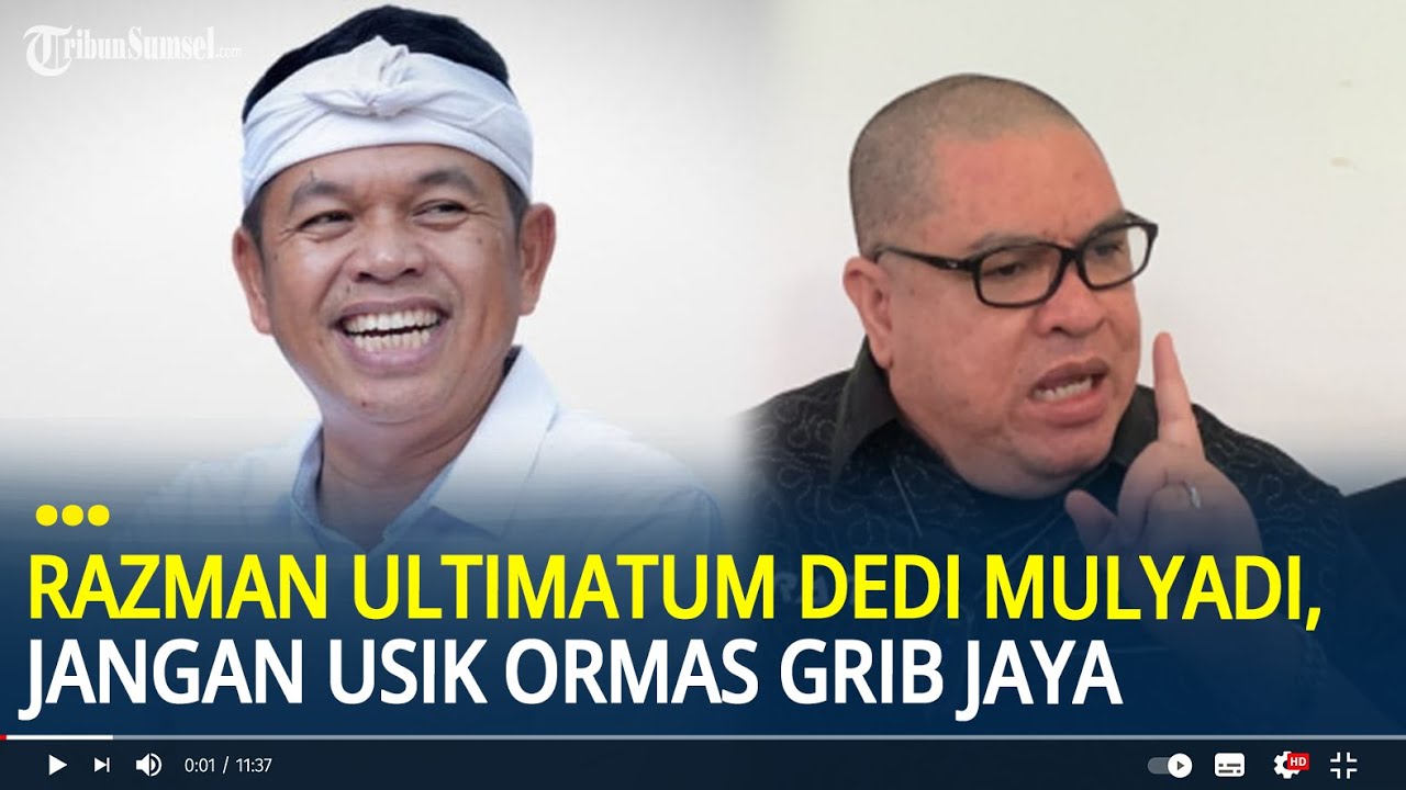 Razman Nasution Ultimatum Dedi Mulyadi Jangan Pernah Usik Ormas GRIB Jaya, Dinilai Sudah Buat Gaduh