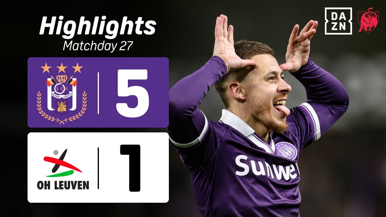 Le RSC Anderlecht fait un grand pas vers les Champions’ Play-offs ! 💪⚡️ | RSC Anderlecht - OH Leuven