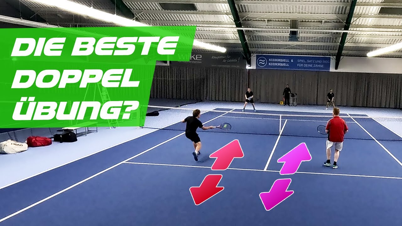 TENNIS DOPPEL TRAINING - California - Die beste Spielform, die es gibt? 🔥