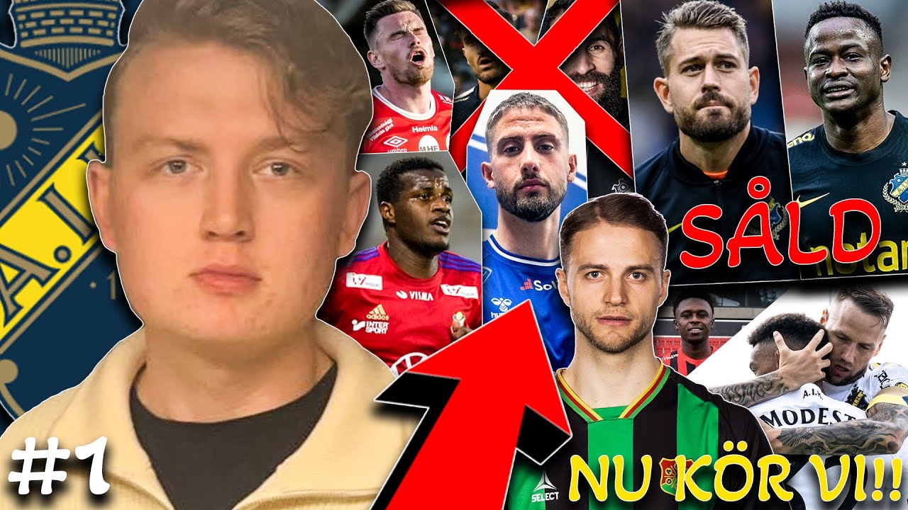 Blir ny tränare för AIK & RENSAR hela truppen!! | AIK Karriärläge #1