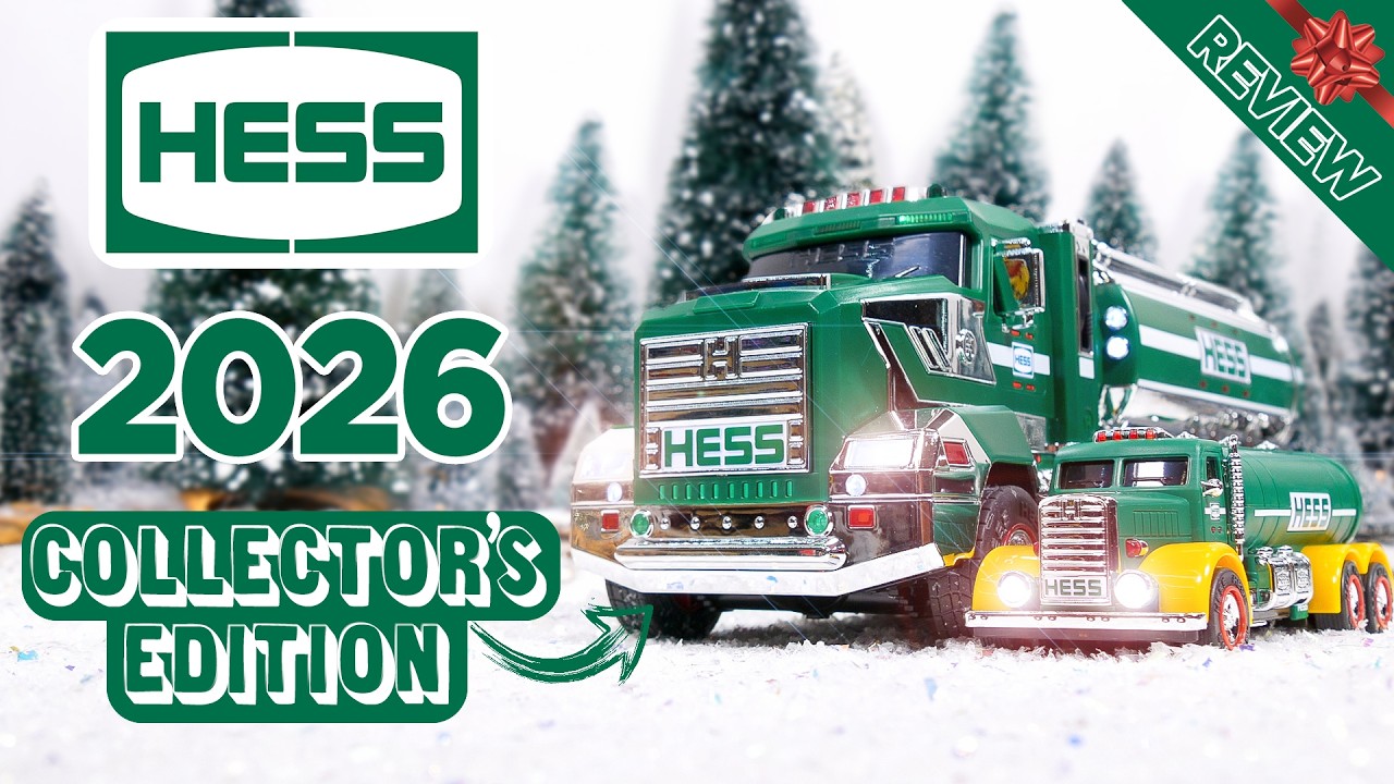 Обзор коллекционного бензовоза Hess 2026 года выпуска