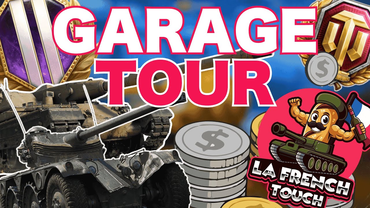 GARAGE TOUR de 2026, tout sur mon garage WOT - World Of Tanks