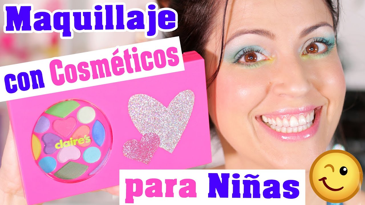 RETO - Maquillarse con Cosméticos para Niñas se Puede? Shoppingo - SandraCiresArt