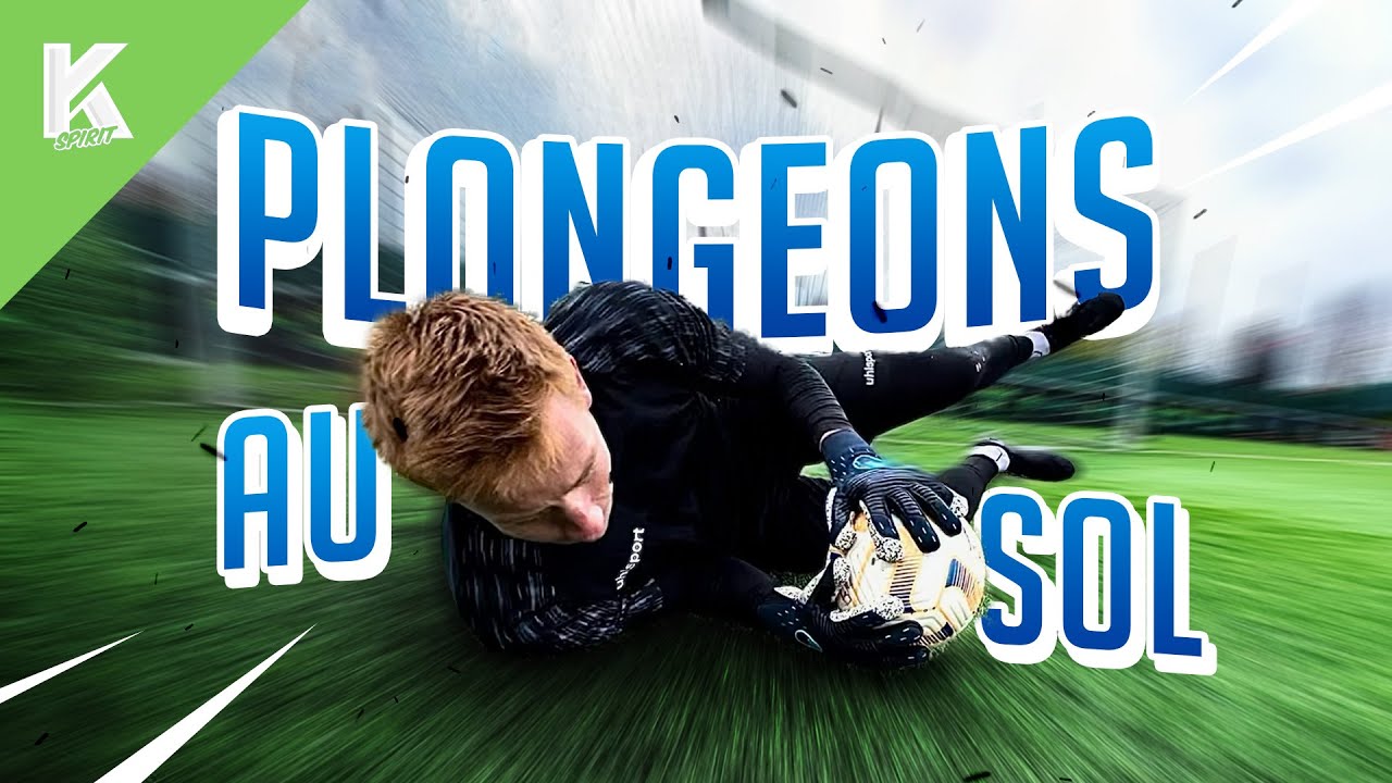 Gardien de but | Comment BIEN PLONGER au SOL ? 🧤