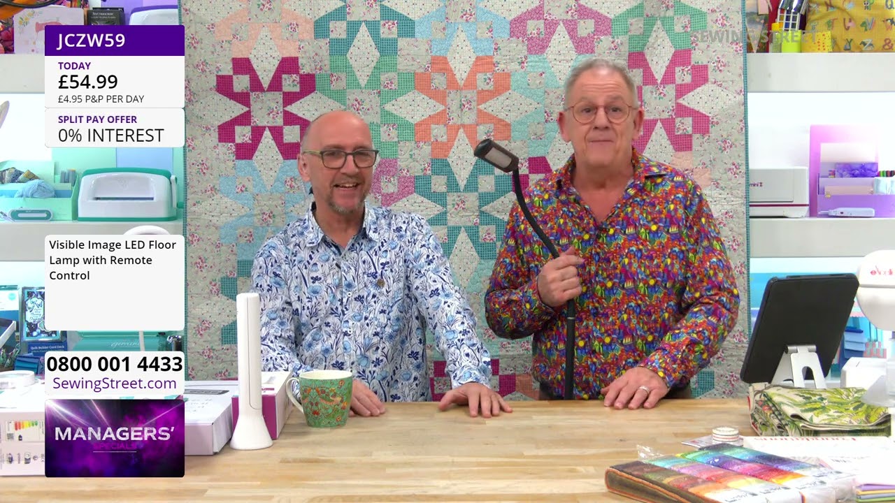 15/01/2026 - SewingStreet Live with John Scott & Manager's Specials