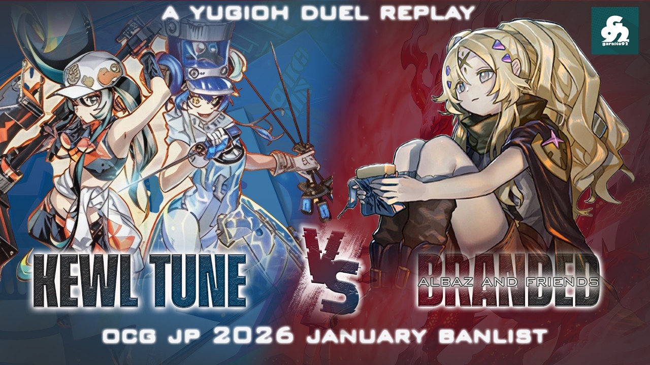KEWL TUNE VS ALBAZ AND FRIENDS (BRANDED) | YuGiOh! Tournament Replay | YuGiOh! Duel