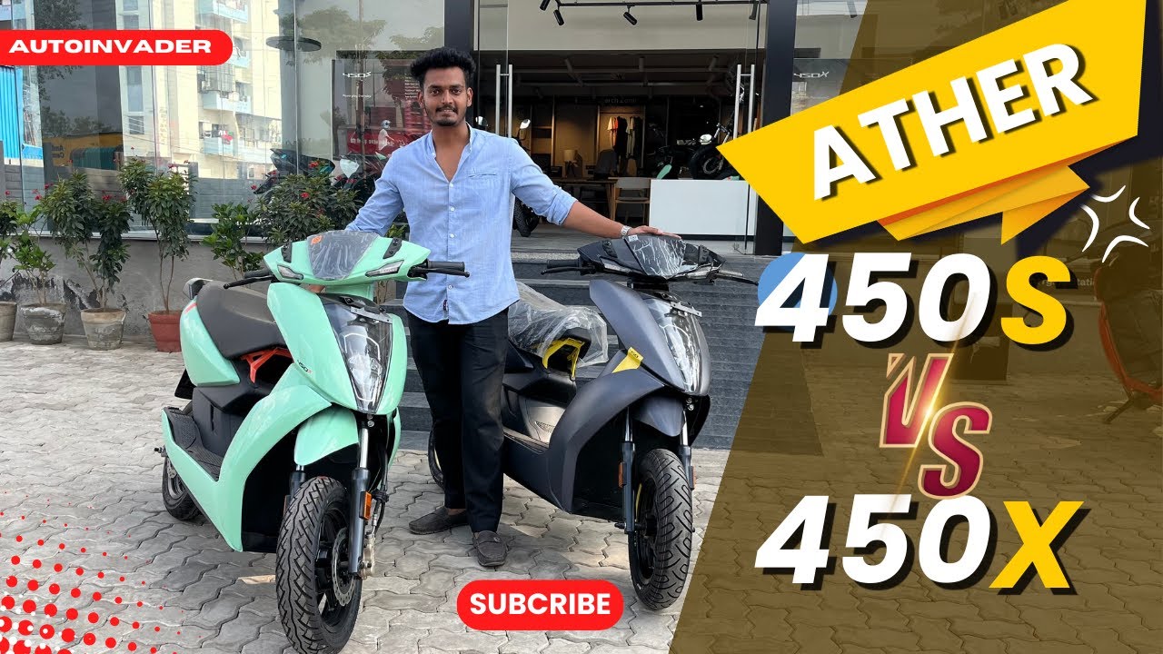 Ather 450S vs. Ather 450X | Ultimate Ride Battle in Every Situation! #ather #ather_electric_scooter