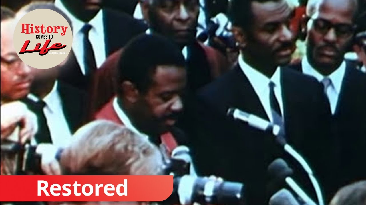Funeral of Dr. Martin Luther King & Eulogy by Reverend Ralph Abernathy, April 9th 1968