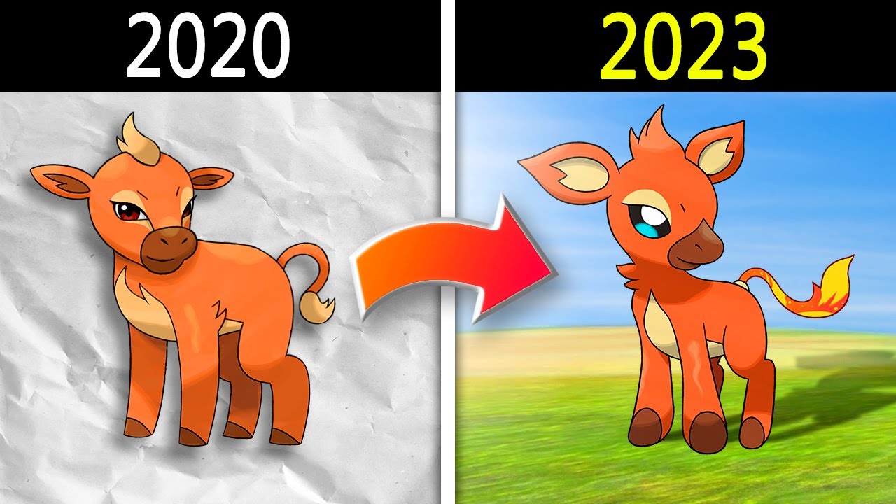 I Redesigned My Old Pokemon