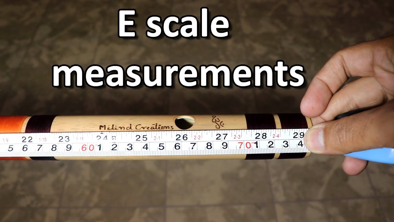 punam flutes E scale (base) measurements | (HINDI)