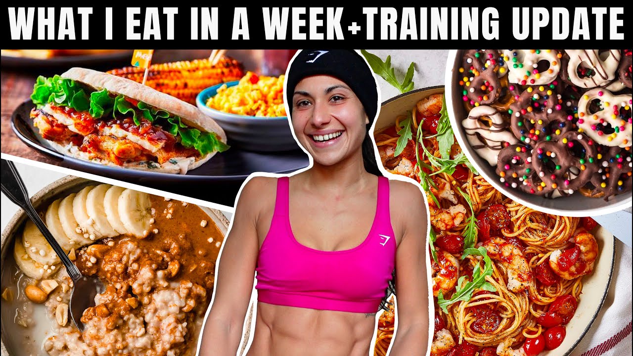 What I eat in a week / a week of training