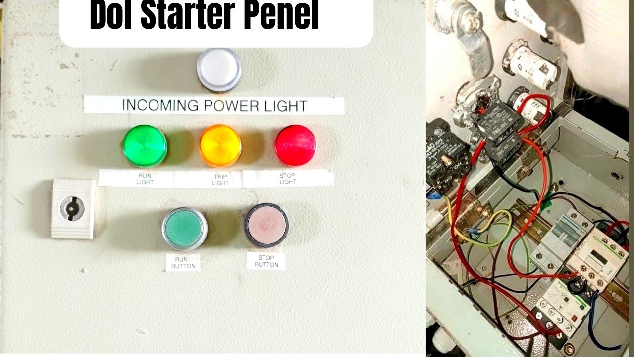 dol starter penel making | A to Z learn dol starter penel connection @electricalmabschool