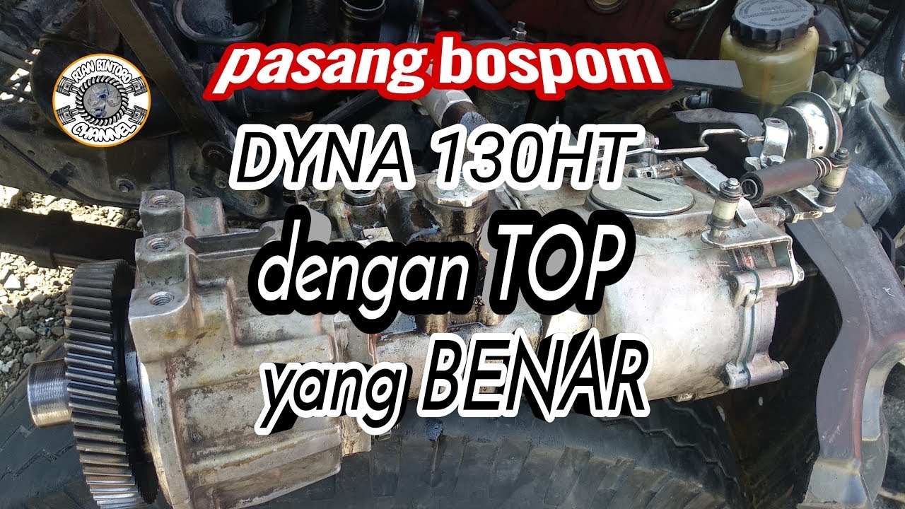 Cara pasang bospom dyna 130 HT -Rian bintoro