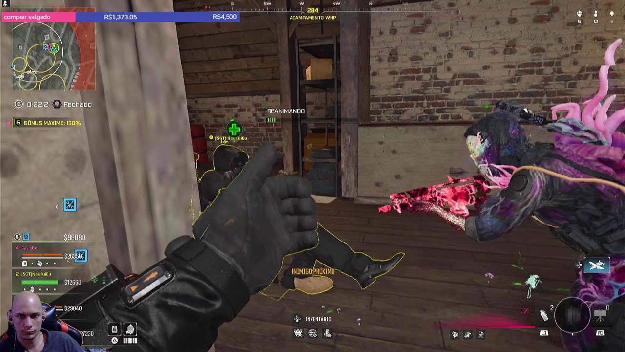 fortnite e warzone no ps4 ao vivo vamos