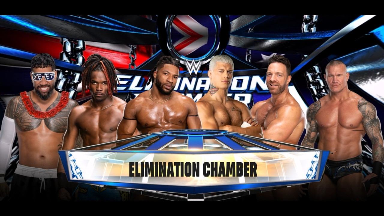 WWE 2K25 Men´s Elimination Chamber Match