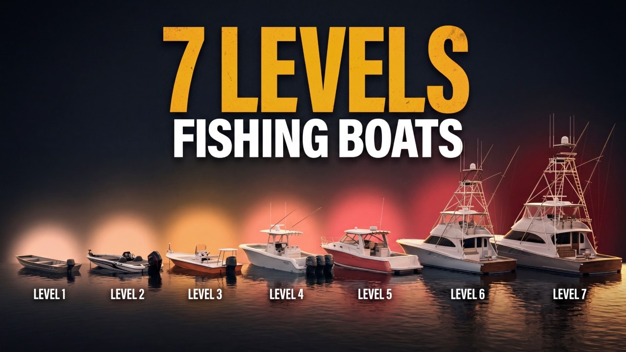 The 7 Levels of Fishing Boats Explained