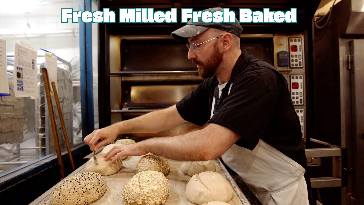 How (VERY RARE) Stone Mill Bakery Makes Farm-to-Table Baked Goods! ~ Brodflour
