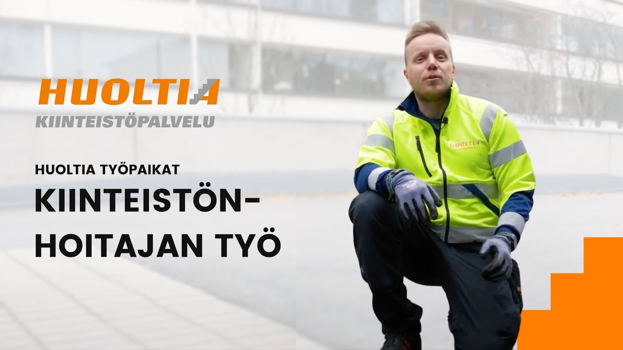 Kiinteistönhoitajana Huoltiassa