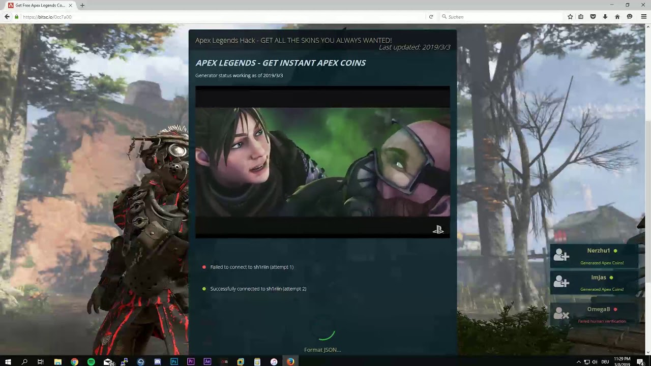 APEX LEGENDS FREE COINS HACK | GET FREE COINS ON XBOX, PS4 AND PC