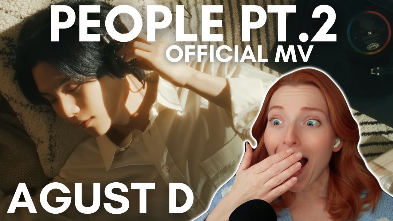 Agust D 'People Pt.2 (feat. IU)' Official MV Reaction