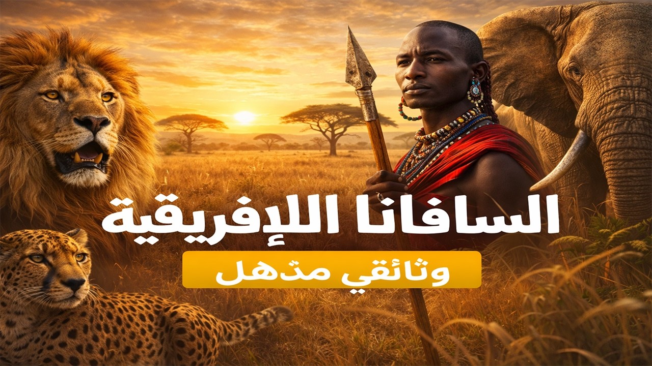 السافانا الإفريقية: رحلة إلى قلب البرية — وثائقي عن الحيوانات، الهجرة،الأفيال وحياة البرية (وثائقي)