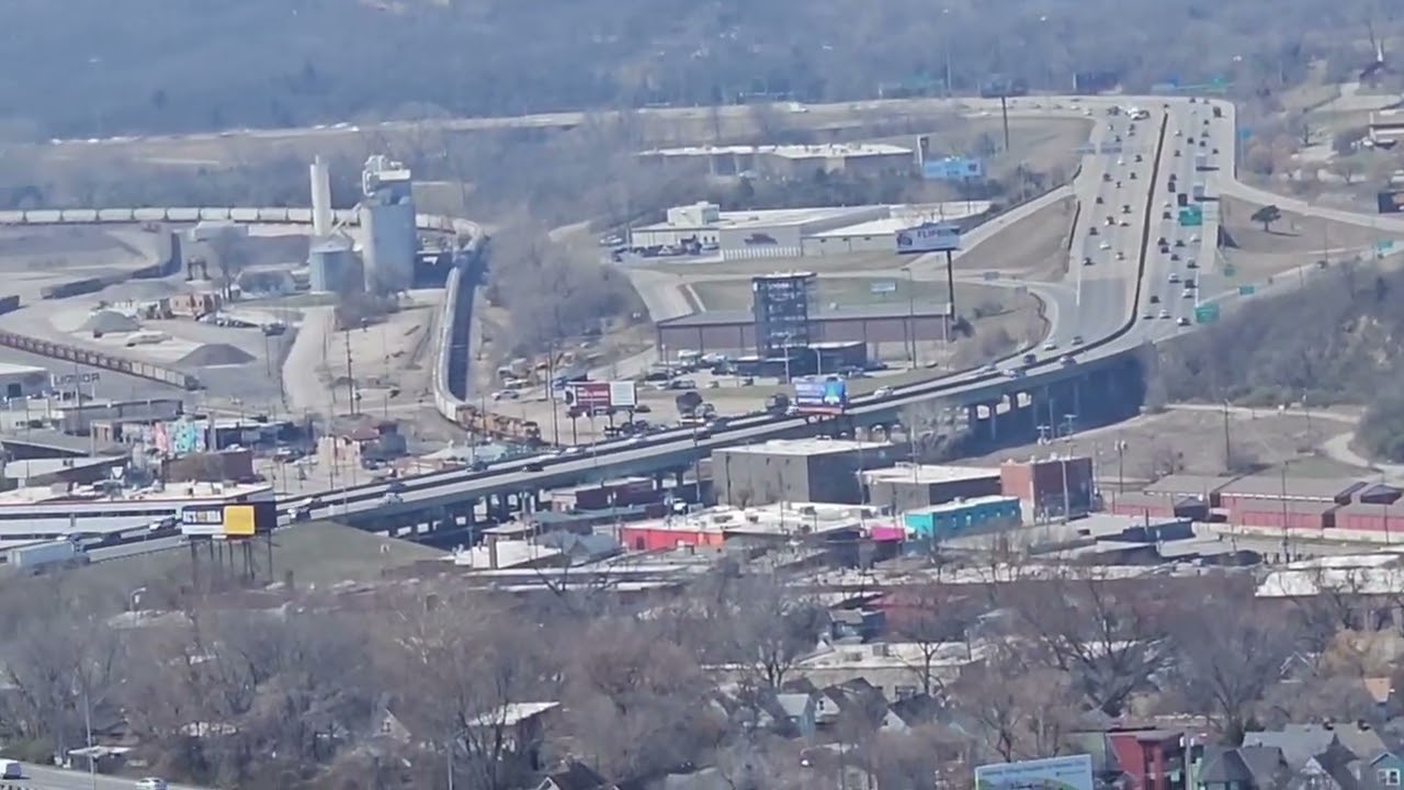 Grand Central Station & WW1 Memorial Tower footage