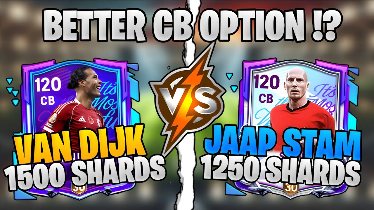 115 Ван Дейк против Стам | Лучший CB в FC Mobile