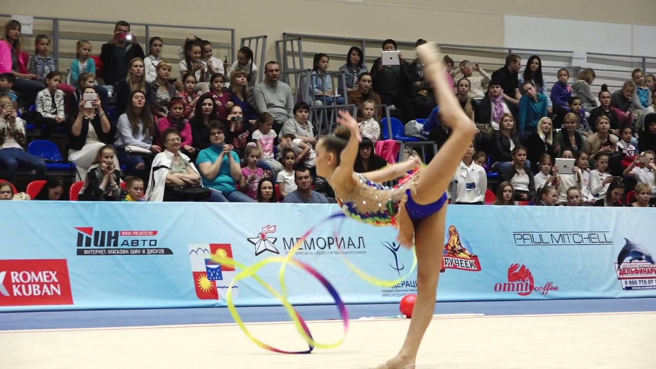 Dina Averina - Ribbon (Apparatus finals) RCh2016, Sochi