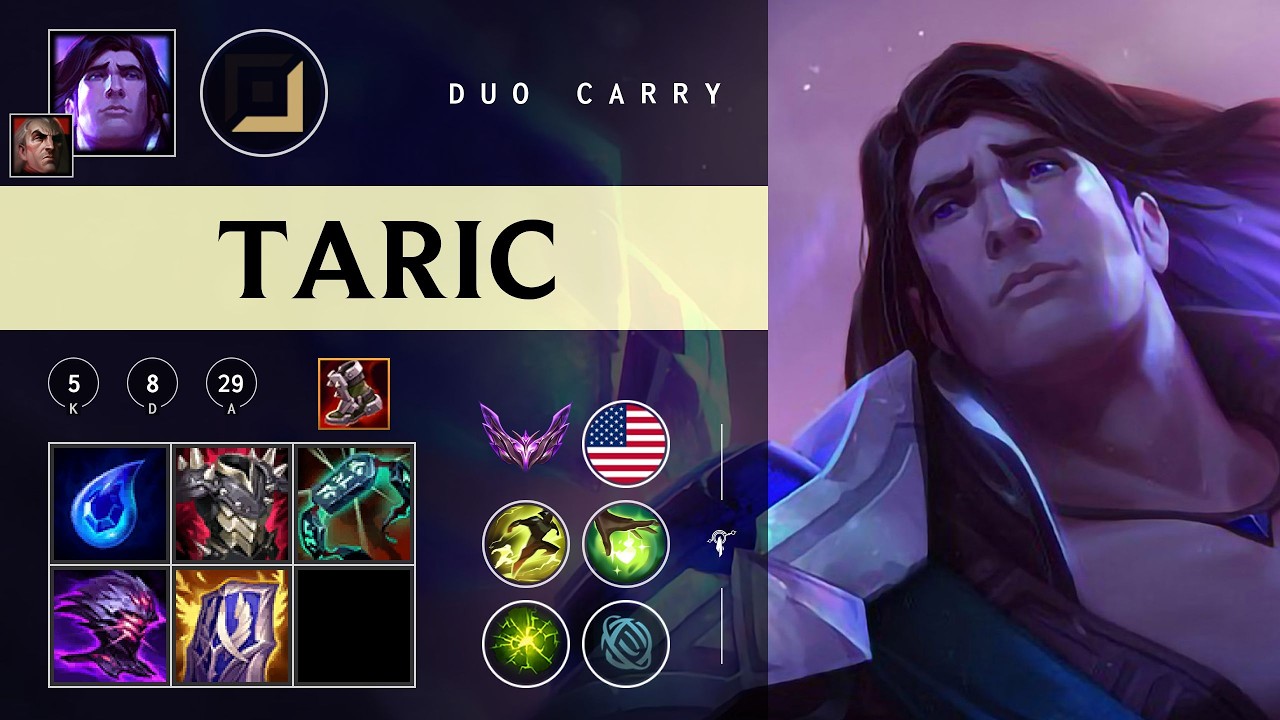 Taric Carry vs Yunara - NA Master Patch 26.03