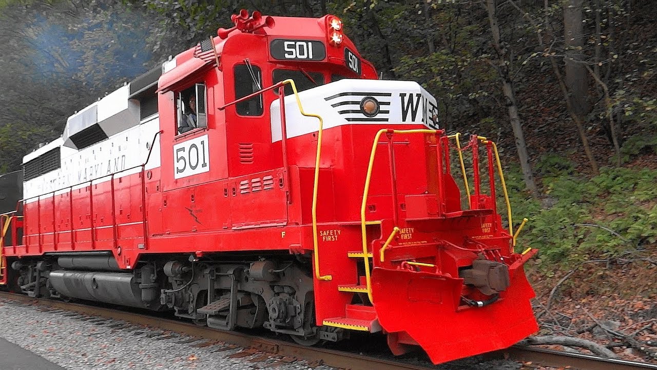 Western Maryland Scenic Railroad Fall Frostburg Flyer Train