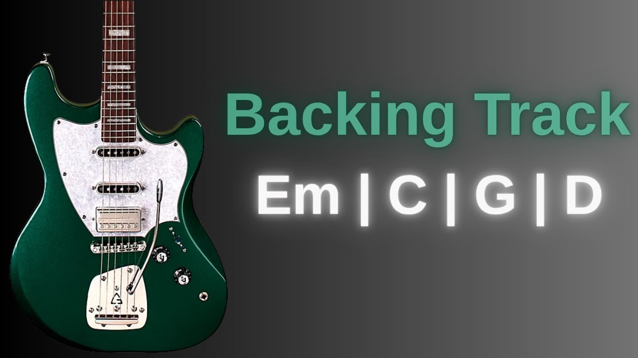 E Minor Guitar Backing Track | 80 Bpm