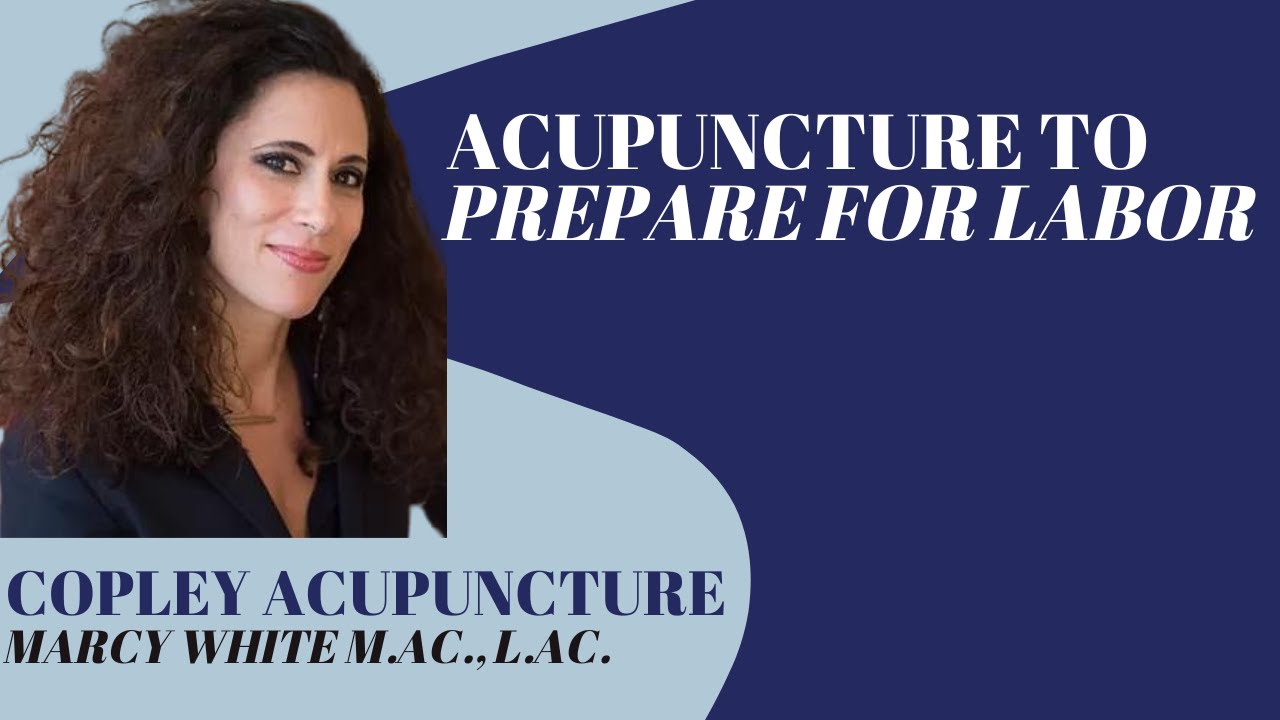 ACUPUNCTURE TO PREPARE FOR LABOR🤰