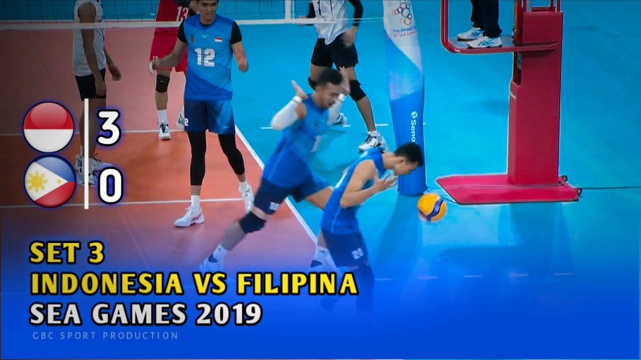 SET  3 | INDONESIA VS FILIPINA | Men's Volleyball | SEA GAMES 2019