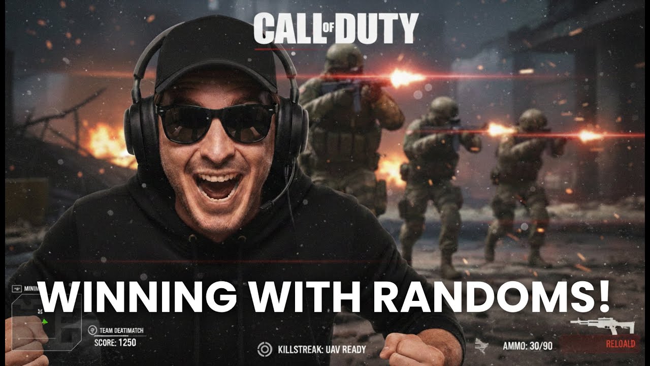 Winning With Randoms! | WARZONE LIVE!