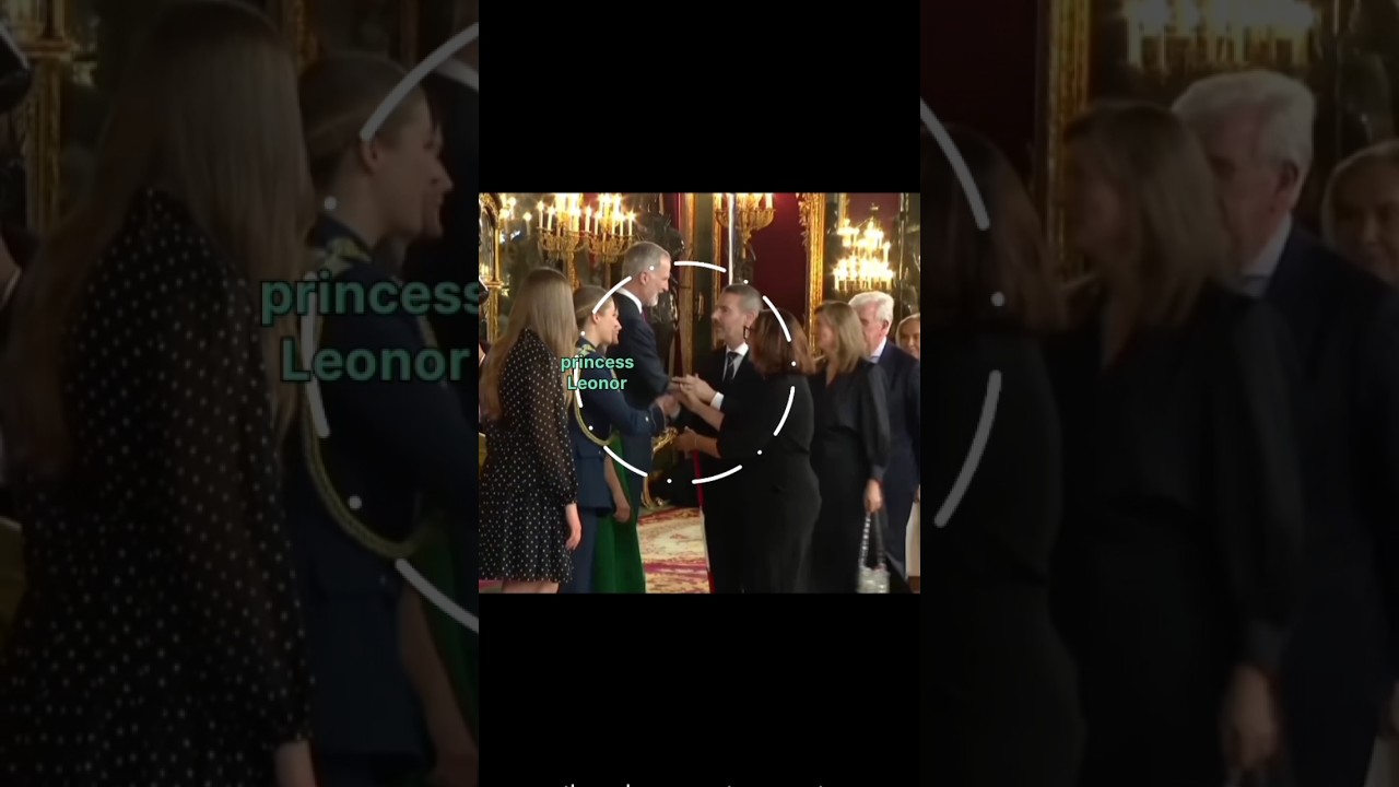 Royal family's best behaviour ✨while meeting this man #leonor #royal #behavior #sofia#new