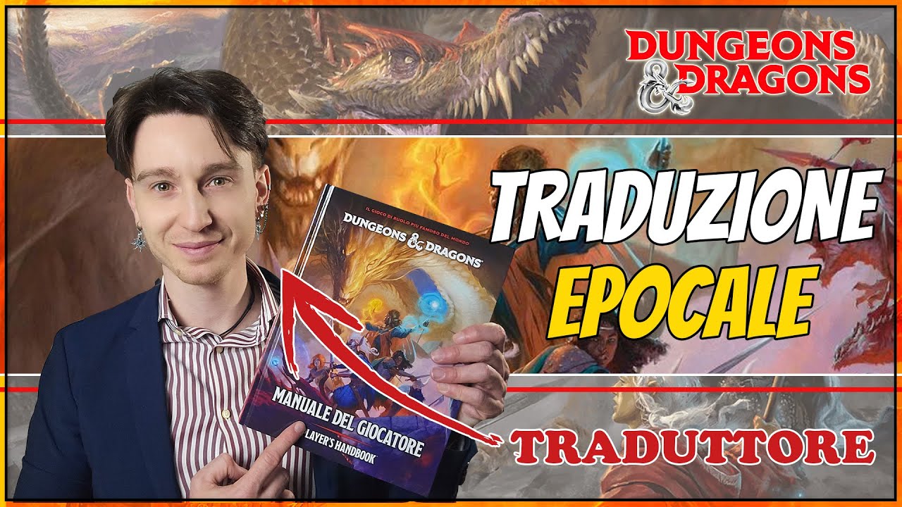 Traduttore di GdR analizza la traduzione italiana del nuovo D&D (Manuale del Giocatore)