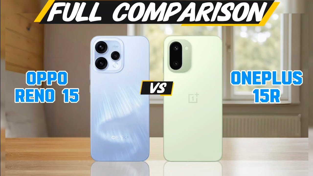 Oppo Reno 15 vs OnePlus 15r || Which one is best🤔? Let's find out 🕵️...