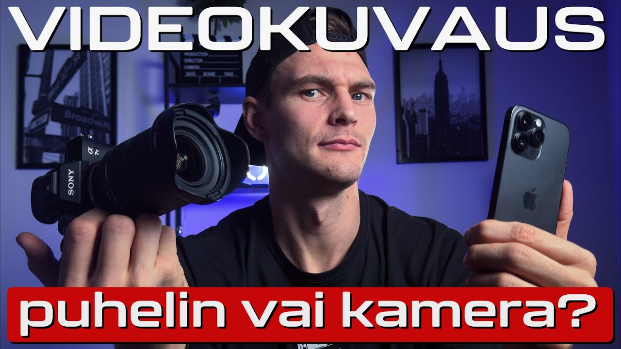 🎬 Kamera vai puhelin? 🎥 Videon kuvaaminen puhelimella – plussat ja miinukset. Mobiilikuvaus edut.